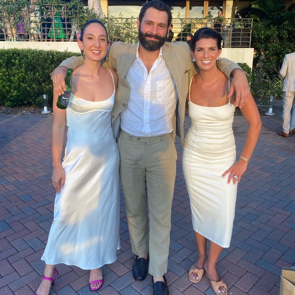 Worn ONCE white midi dress from revolve - Picture 4 of 4